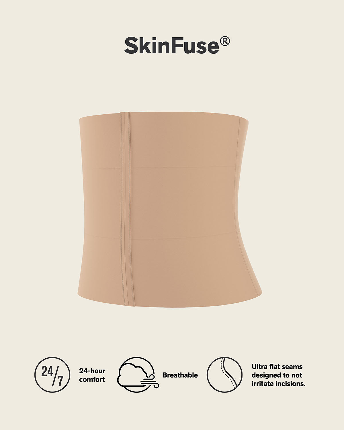 3-Belt Custom Waist Cincher with Lumbar Support