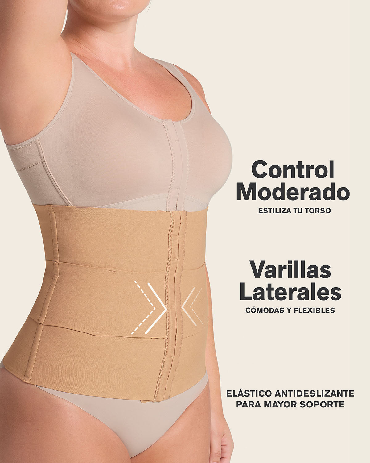 3-Belt Custom Waist Cincher with Lumbar Support