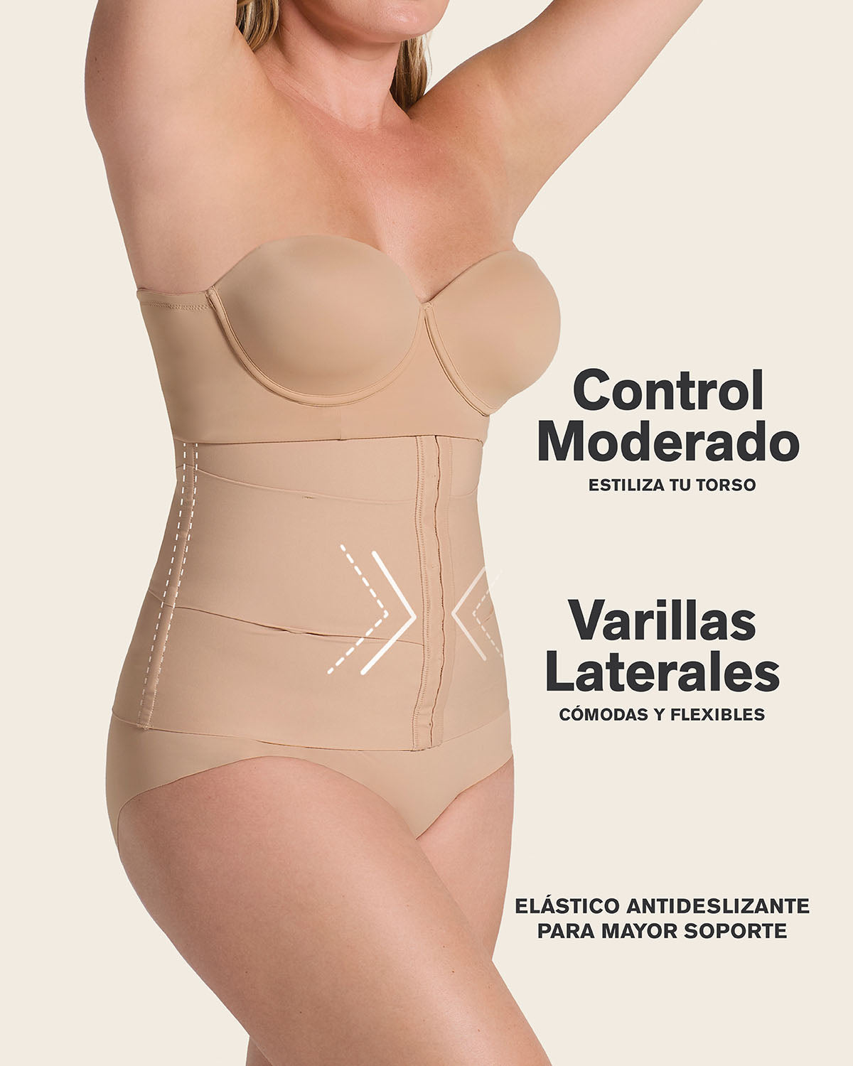 3-Belt Custom Waist Cincher with Lumbar Support