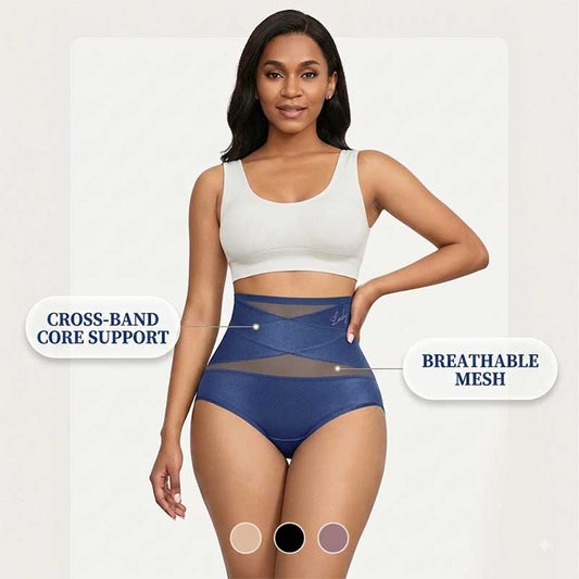 Airflow Cross-Compression High-Waist Shaping Panty