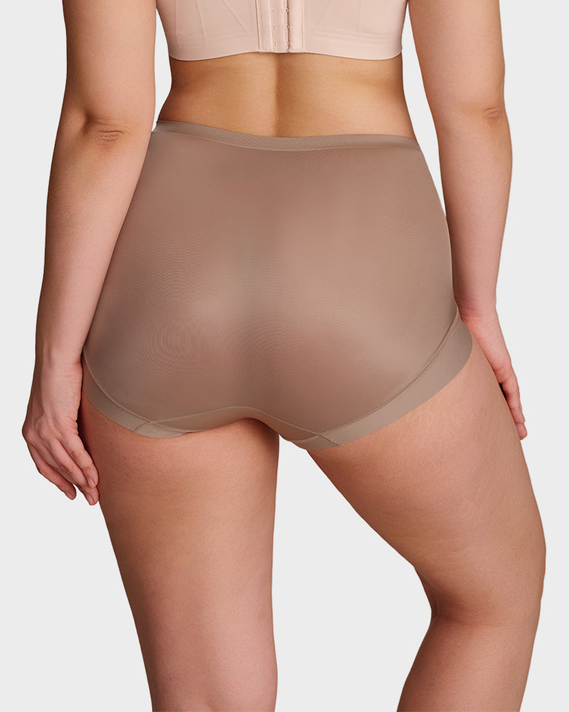 High-Waist Cross Compression Shaping Panties (2 Pack)