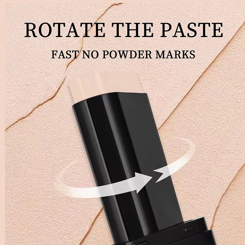 Organic Mineral Waterproof Foundation Stick With Brush 2 in 1  (Skin Color)