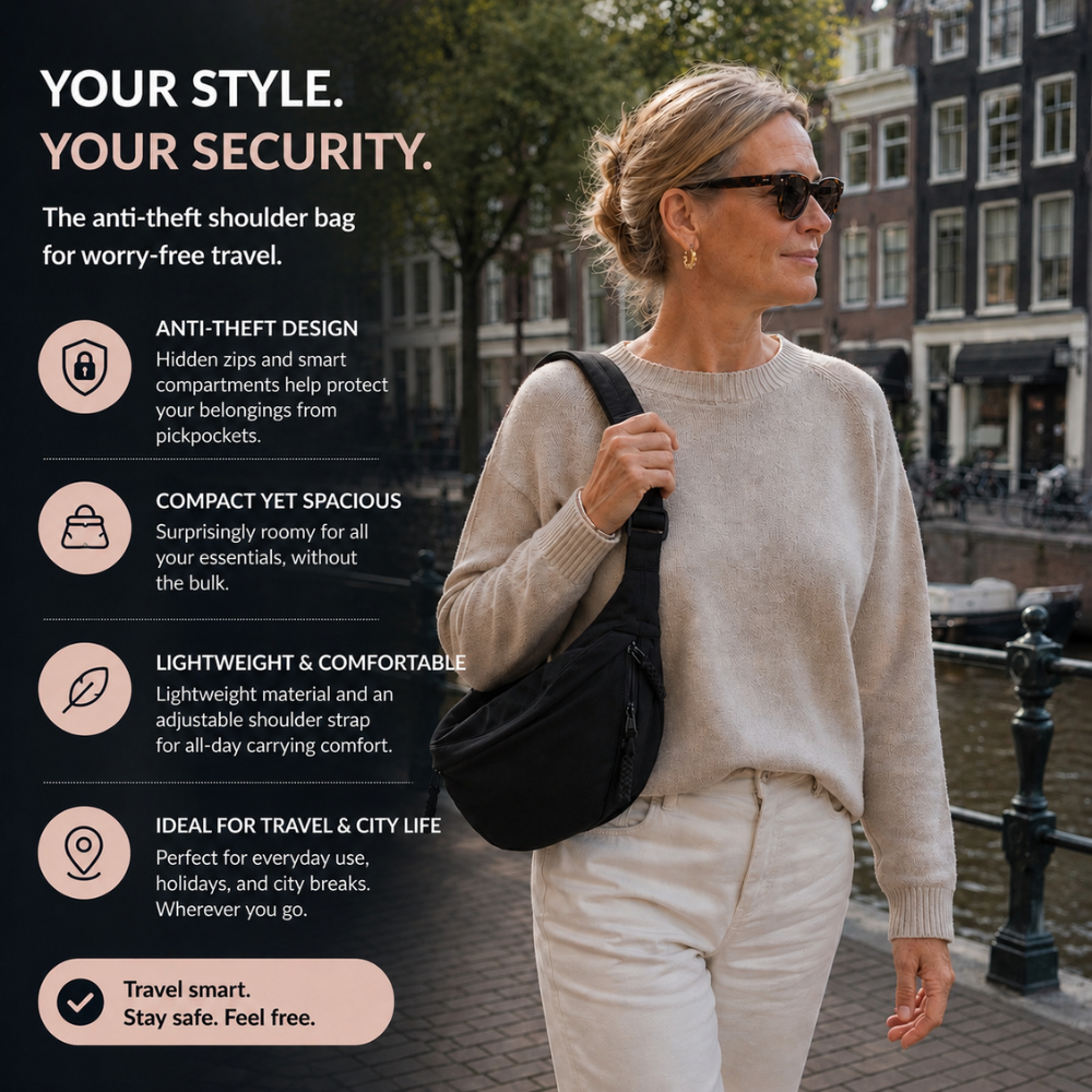 Luna Lightweight Everyday Shoulder Bag