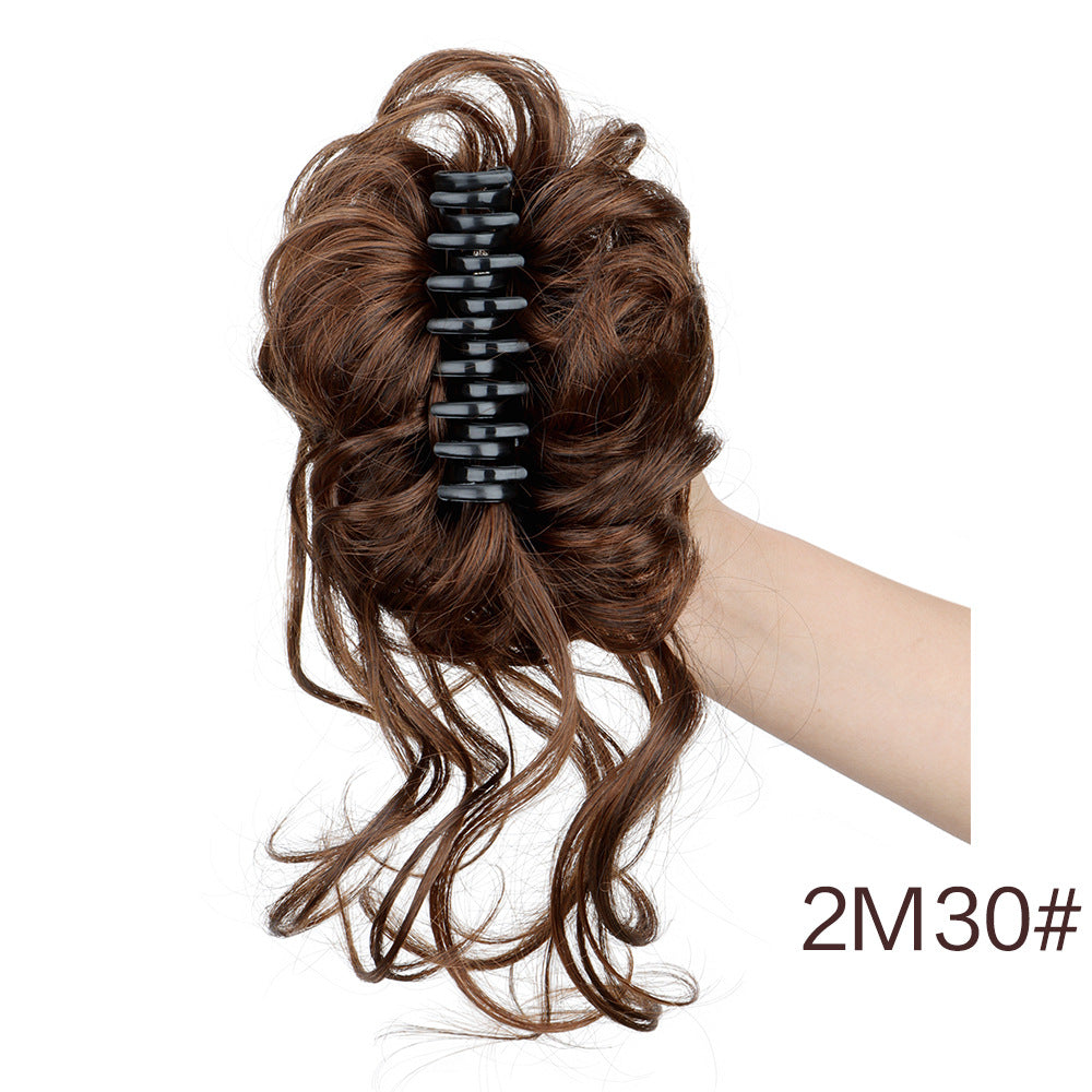 Messy Bun Hair Piece Claw Clip