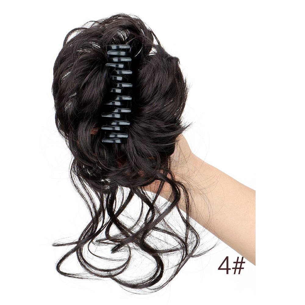Messy Bun Hair Piece Claw Clip