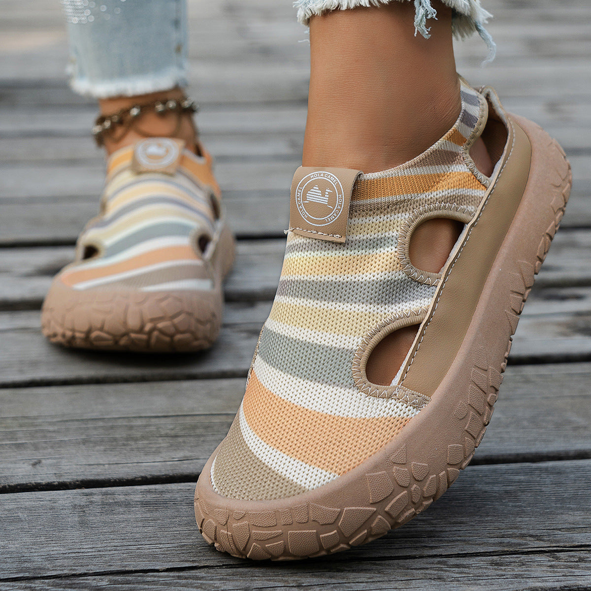 Women's Breathable Hollow-Out Comfort Shoes