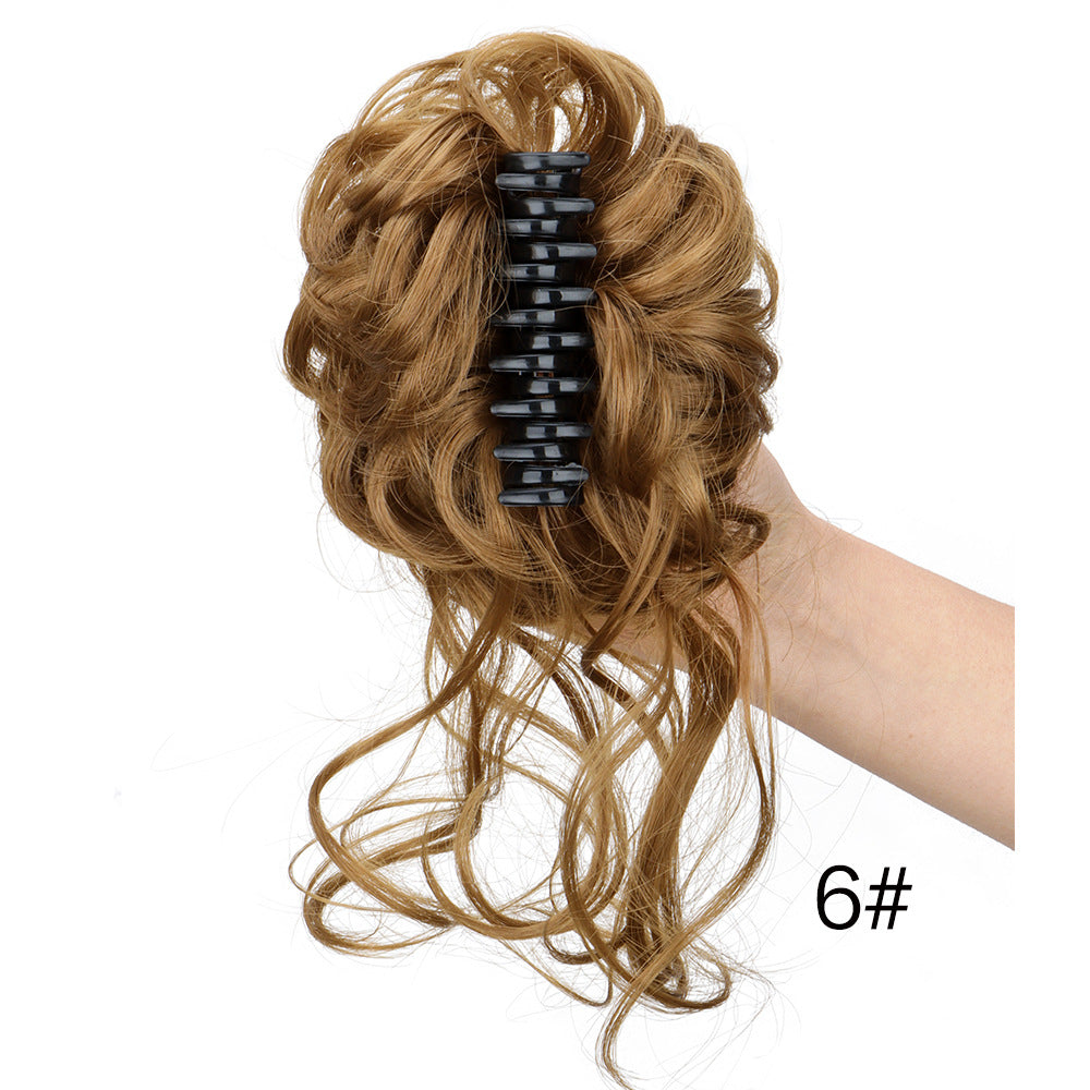 Messy Bun Hair Piece Claw Clip