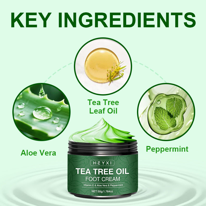 HEYXI Tea Tree Oil Foot Cream