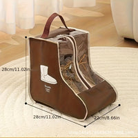 Brown Print Short