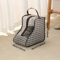 Houndstooth Short