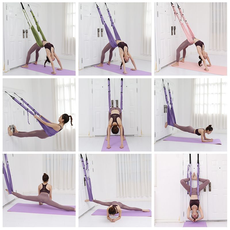 Adjustable Door Stretching Strap for Flexibility Training