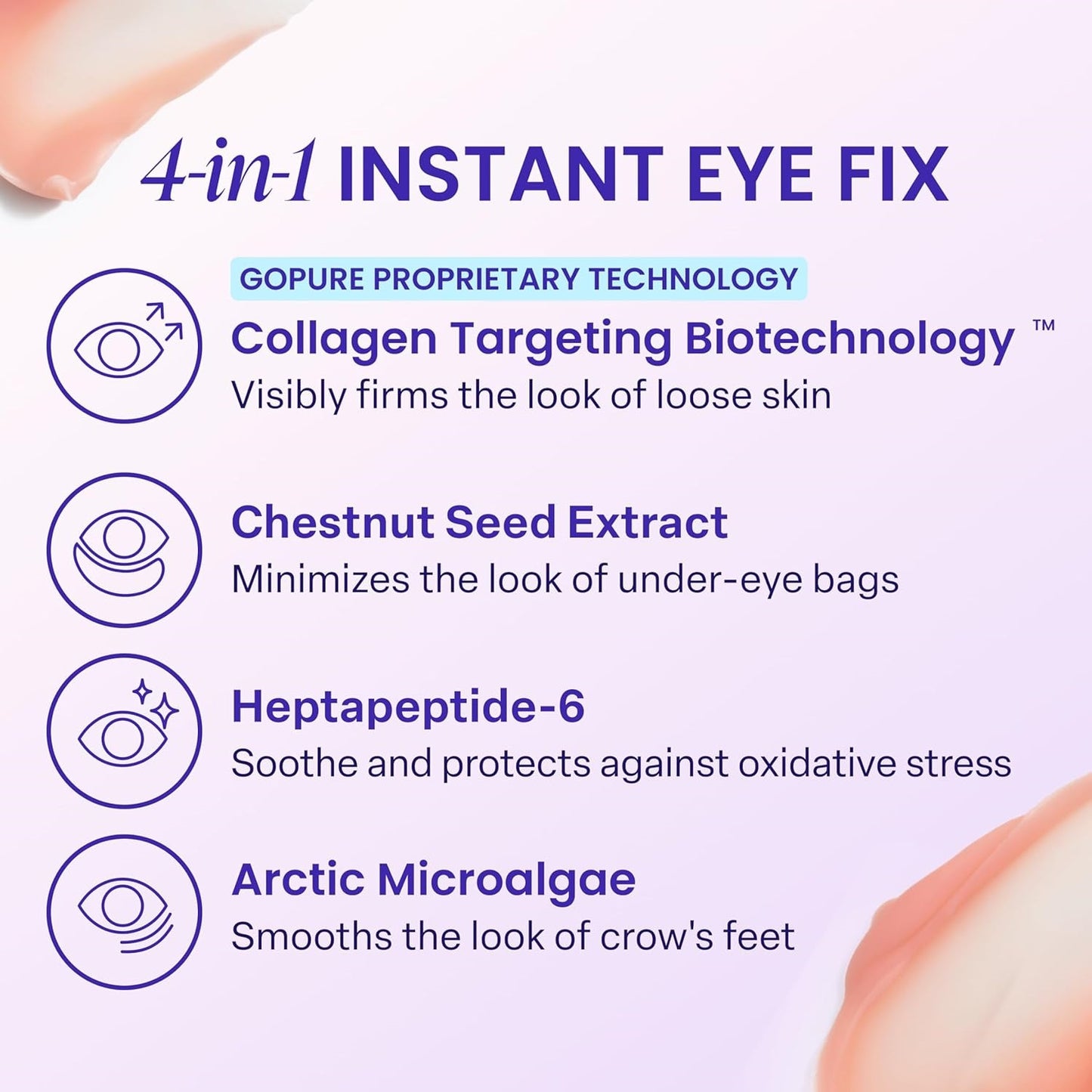 ✨ 2 Park Instant Lift Eye Gel – Smooth Wrinkles & Reduce the Look of Under-Eye Bags 👁️💜