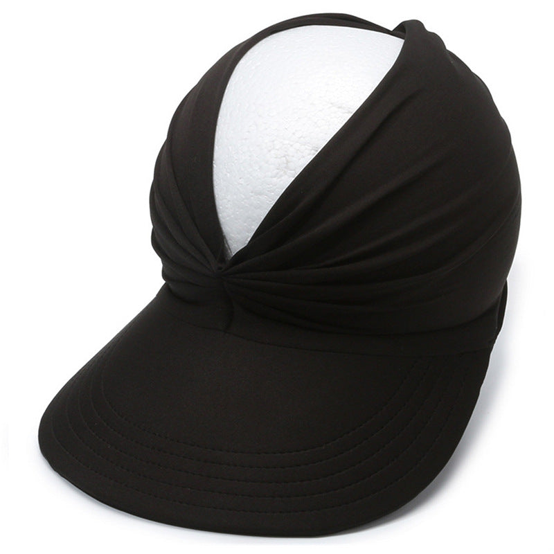 Summer Sun Visor Ponytail Hat 2 Pack