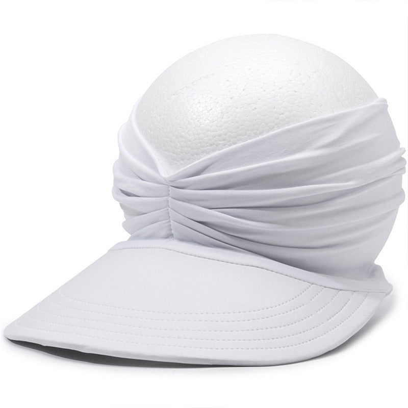 Summer Sun Visor Ponytail Hat 2 Pack