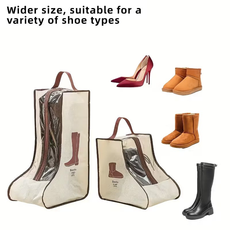 Dustproof Boot and Shoe Storage Bags – 2 Pack