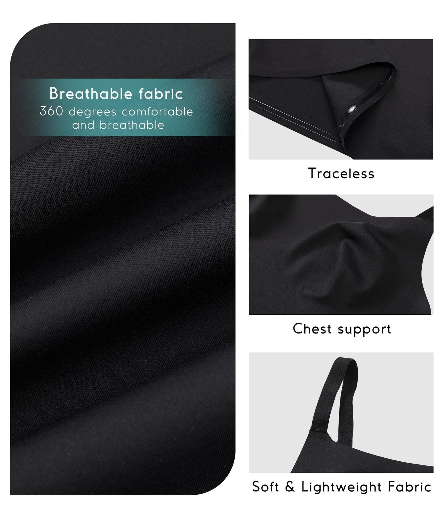 Cami with Built in Bra Tummy Control Camisole Shapewear