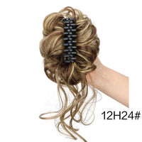 Golden brown platinum highlights