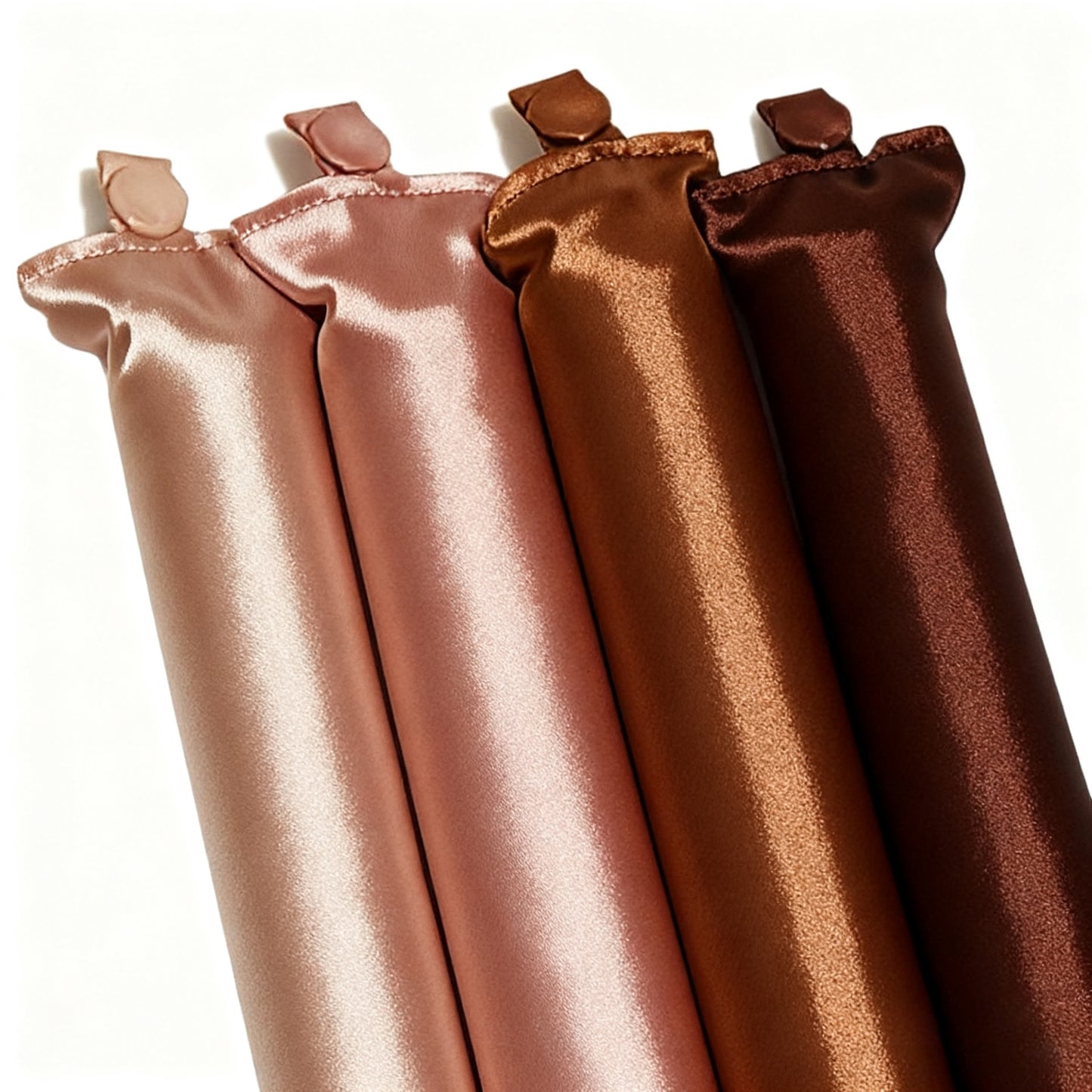 Rosewood Jumbo Satin Flexi Rods – 4PCS x 2 Sets (Total 8 Rods)