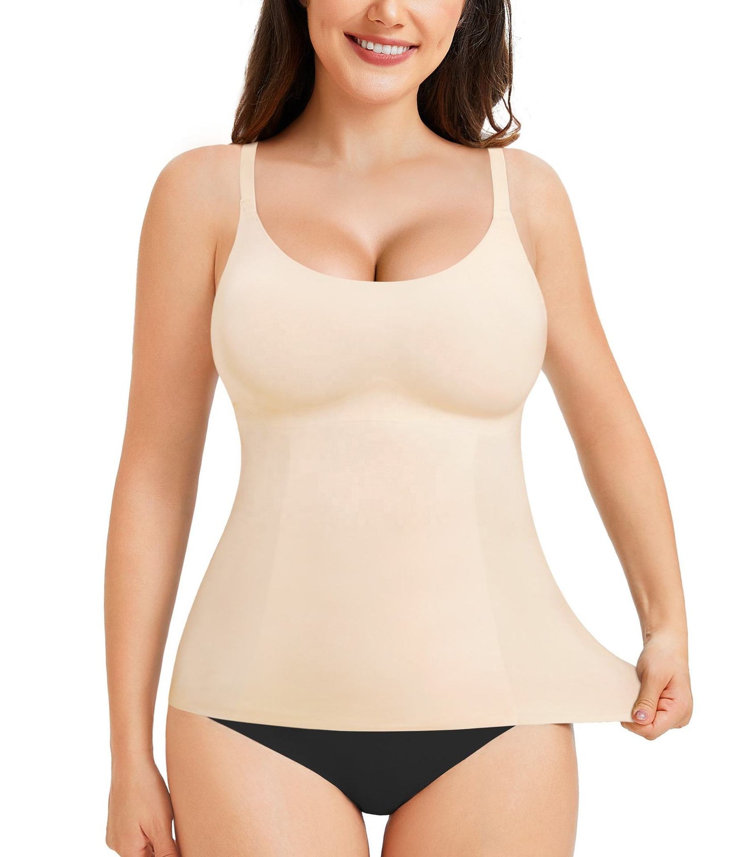Cami with Built in Bra Tummy Control Camisole Shapewear