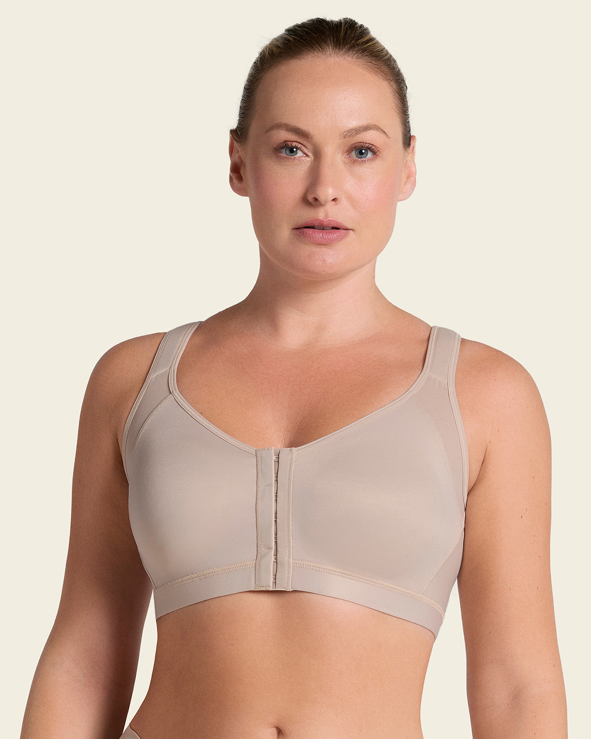Post-Surgical Wireless Bra with Front Closure