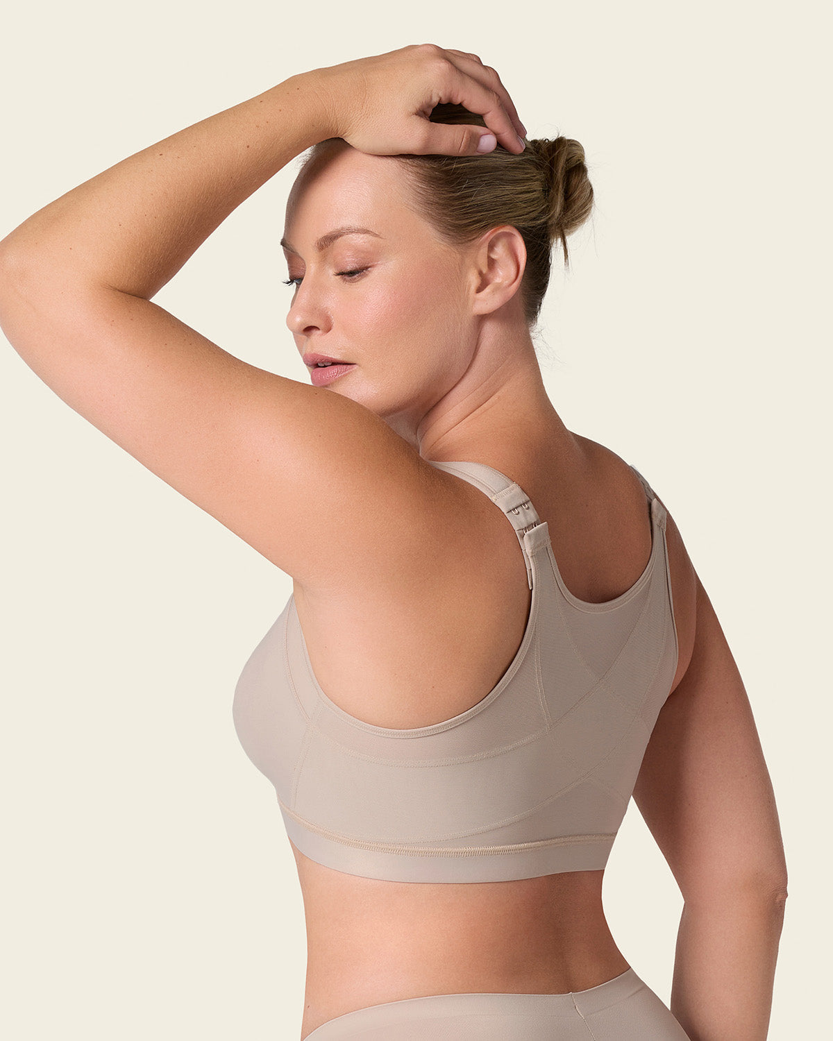 Post-Surgical Wireless Bra with Front Closure