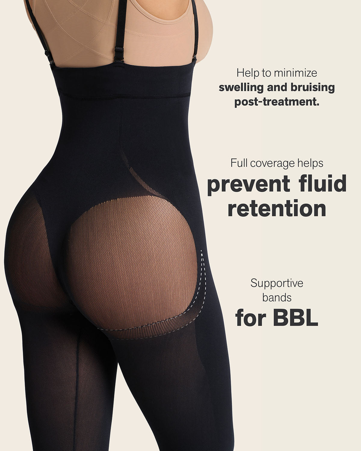 Post-Surgical Ankle Length Bodysuit