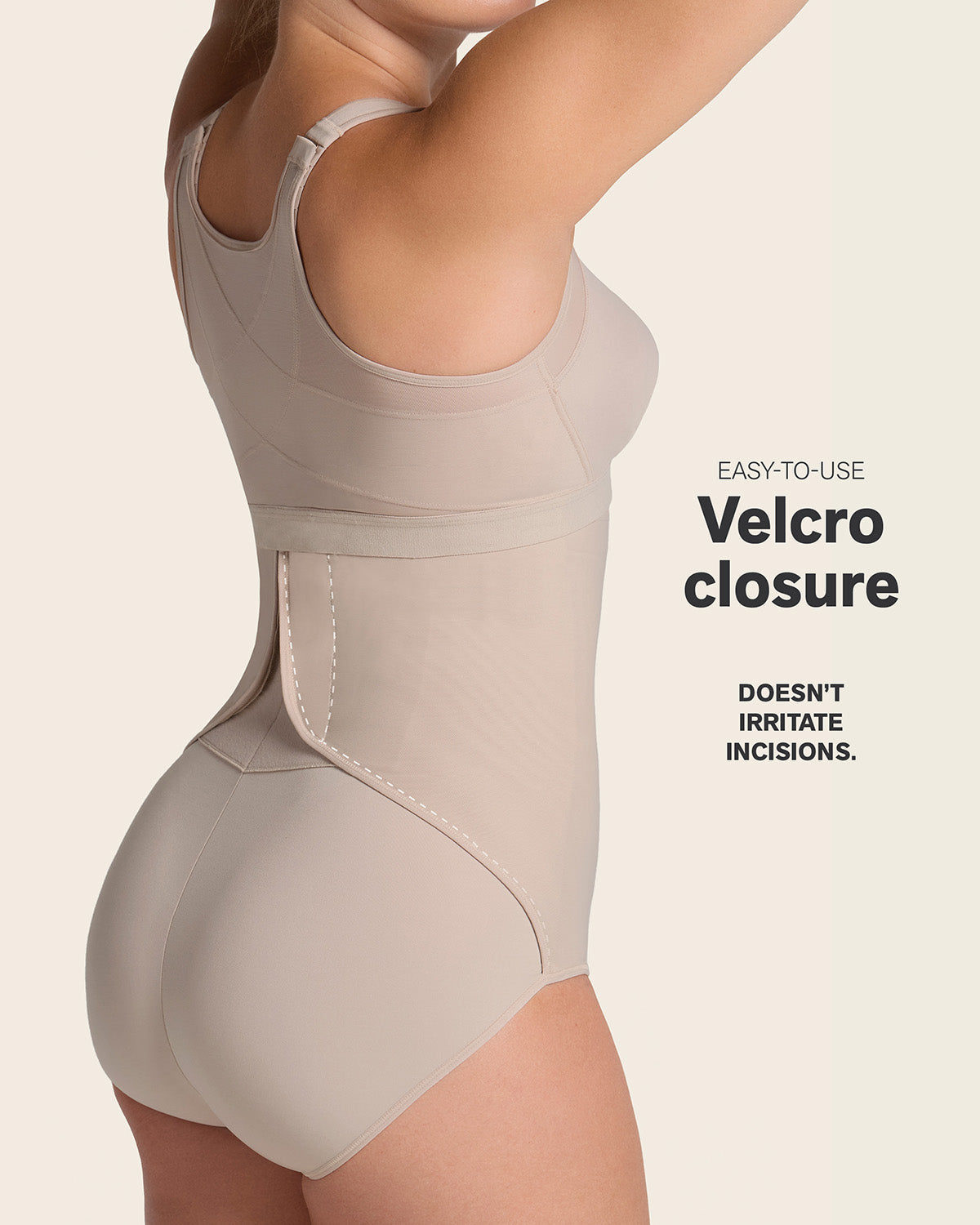 Post-Surgical Velcro Closure Firm Compression Binder