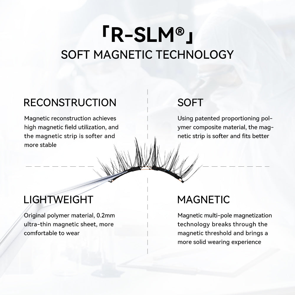 Slimetica Magnetic Eyelashes  – Upgraded All-in-One Box