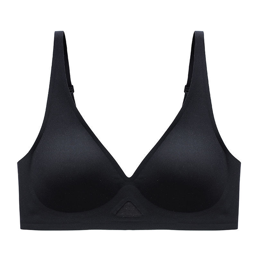 Wireless Seamless Push-Up Bra 2-Piece Set