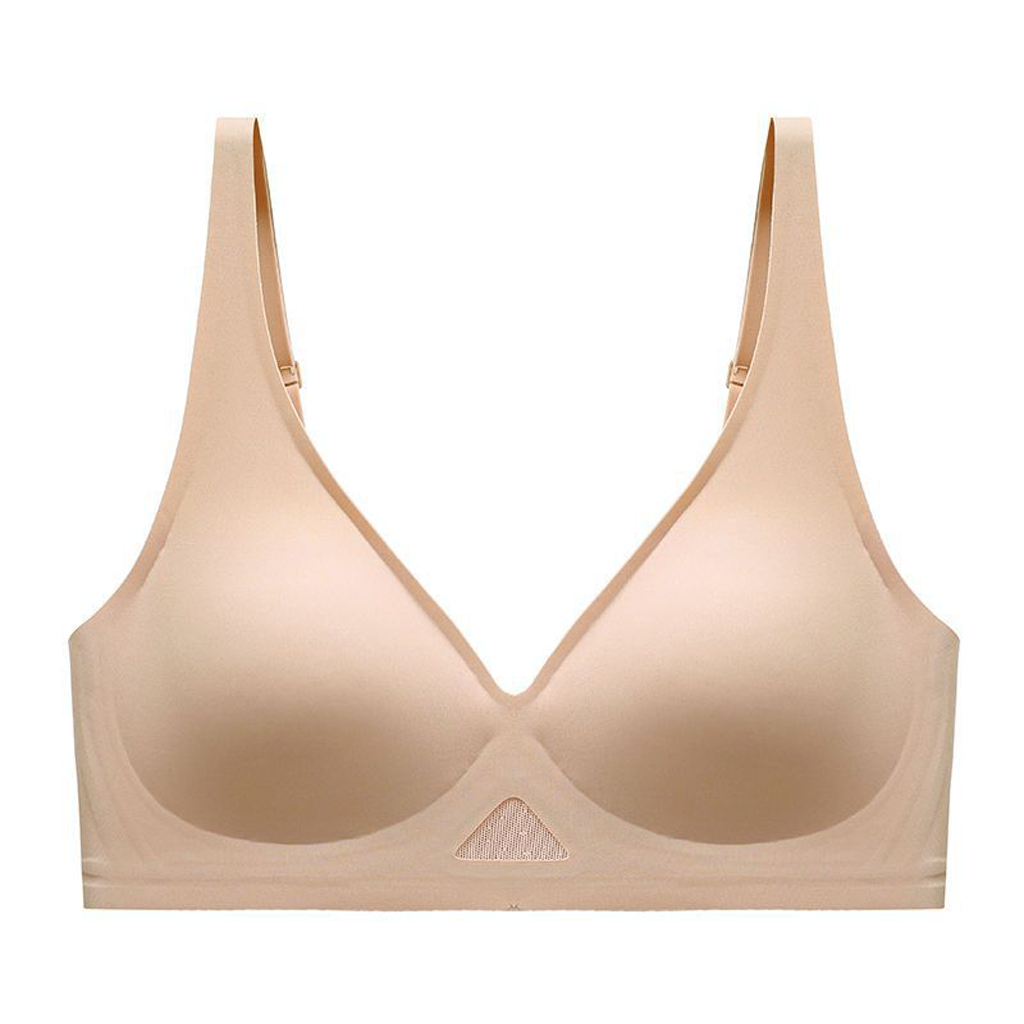 Wireless Seamless Push-Up Bra 2-Piece Set