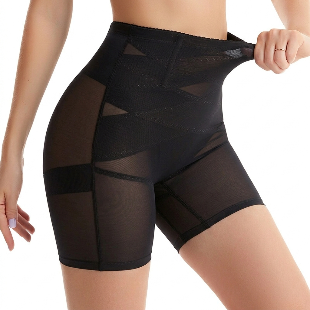 Lightweight Breathable Mesh Shapewear Pants