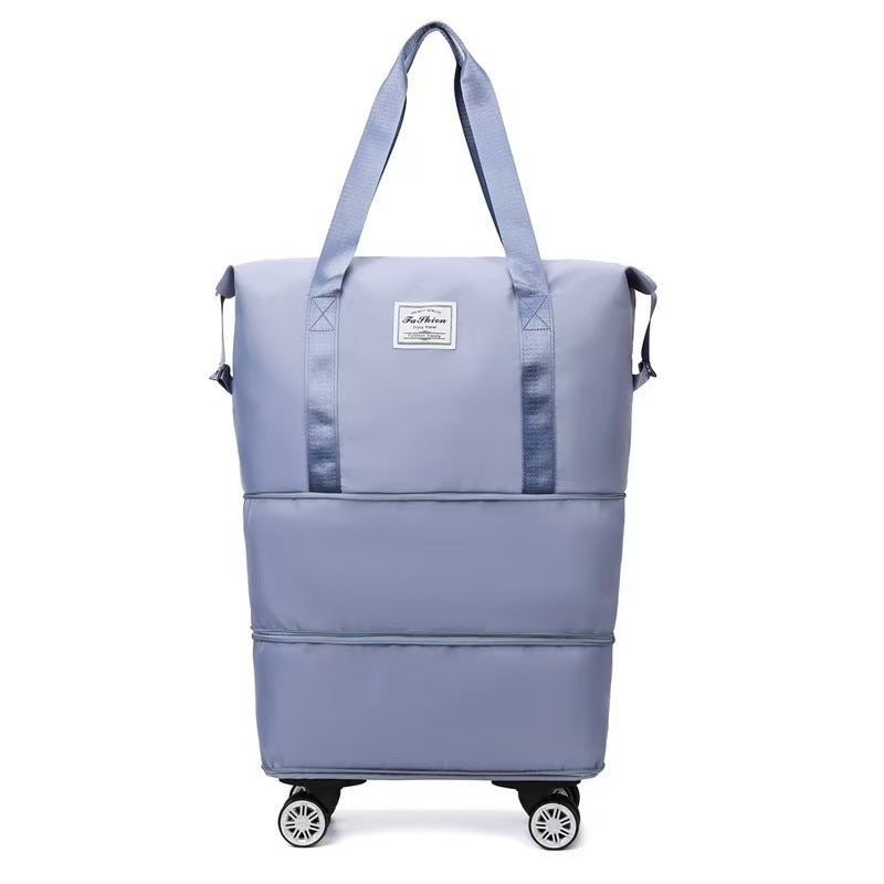 Large Capacity Expandable Luggage Bag | Travel Bags With Universal Wheels