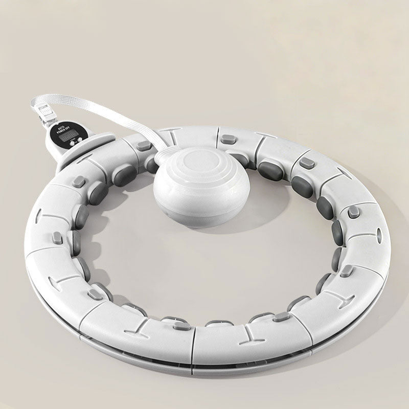 Smart Weighted Fit Hoop with Intelligent Counter