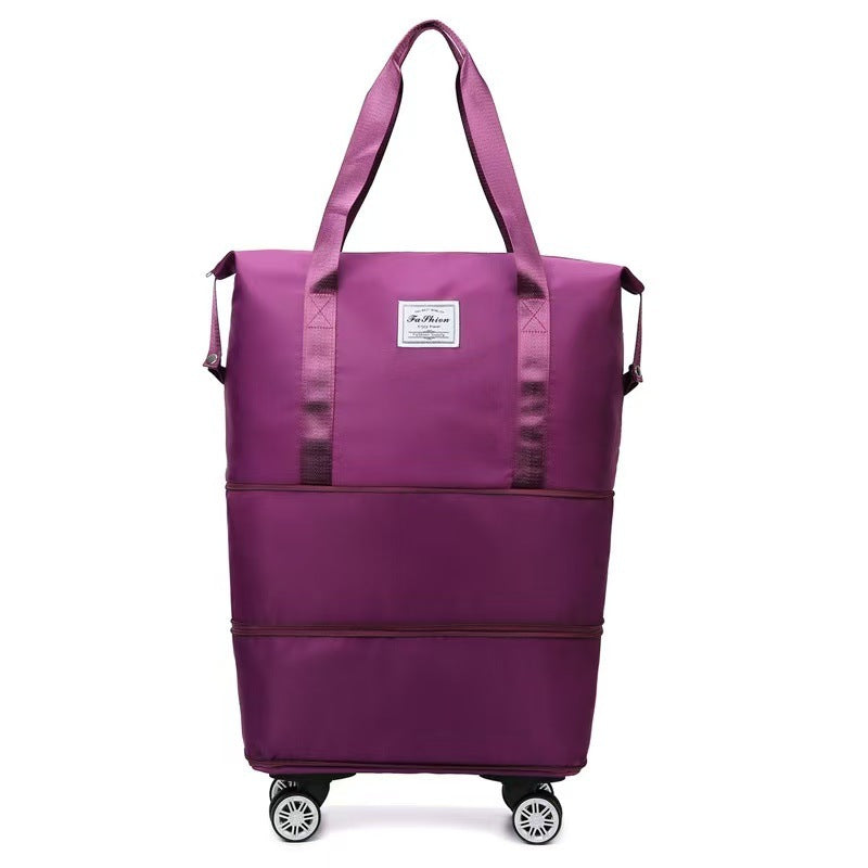 Large Capacity Expandable Luggage Bag | Travel Bags With Universal Wheels