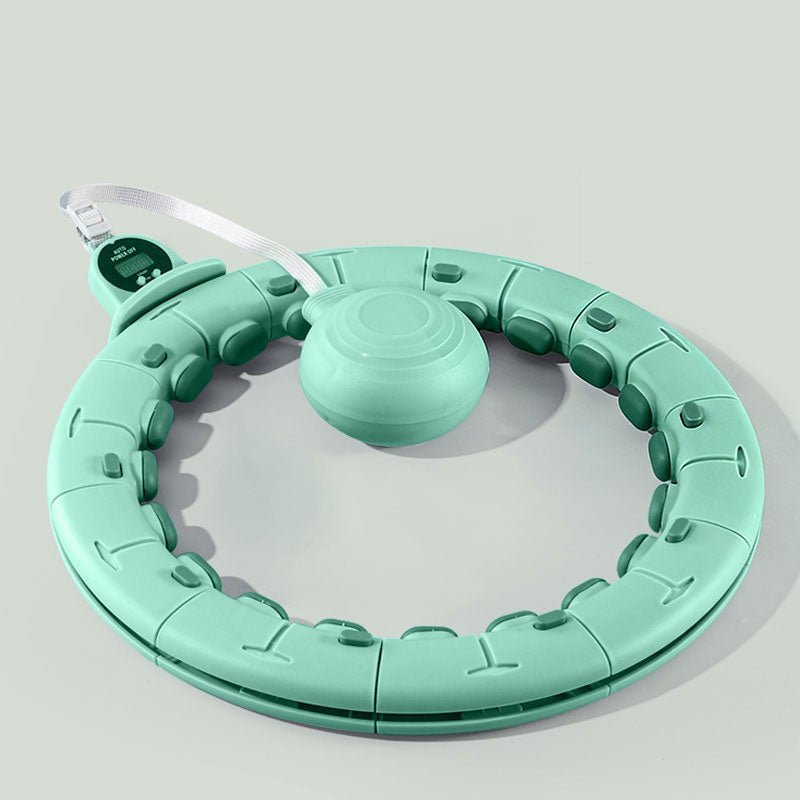 Smart Weighted Fit Hoop with Intelligent Counter