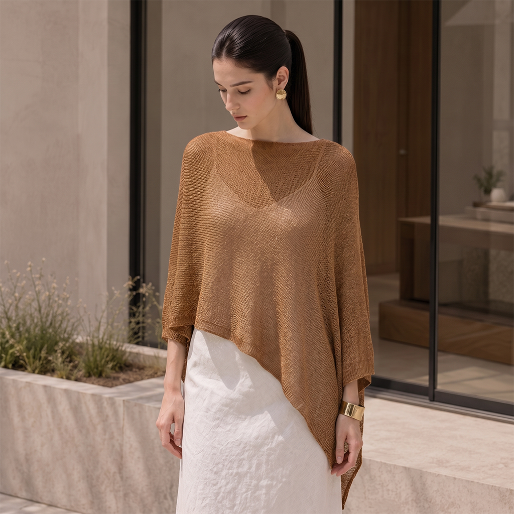 Irregular Casual Loose Summer Knit Shawl
