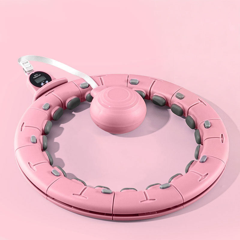 Smart Weighted Fit Hoop with Intelligent Counter