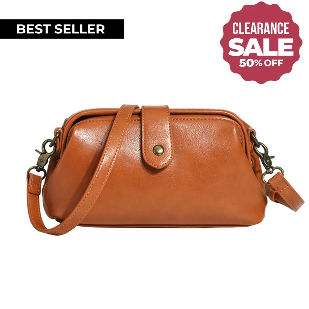 Soft Slouchy Leather-Look Tote Bag - image 6
