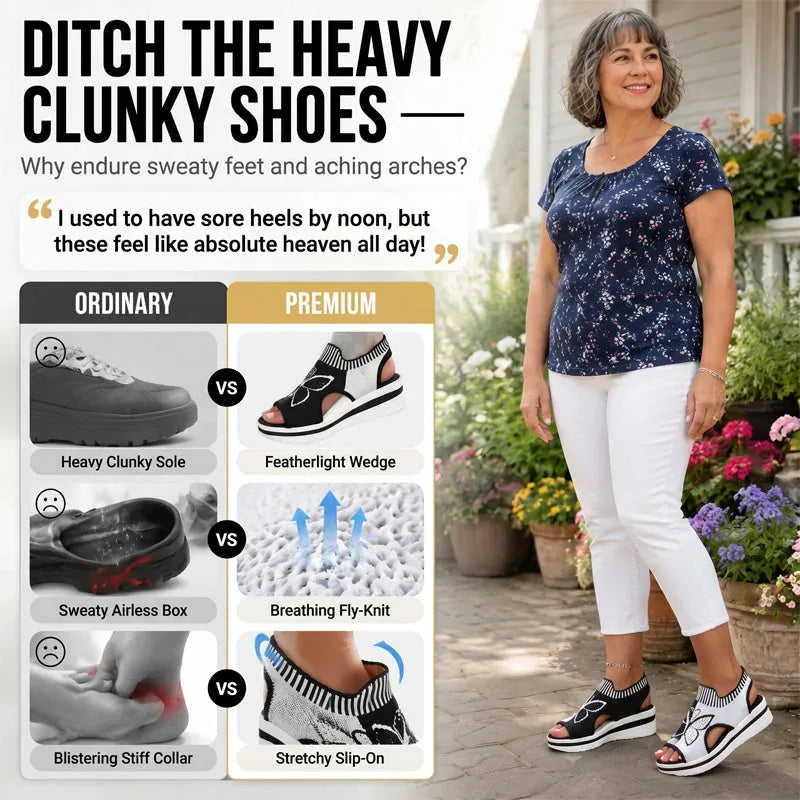 Women's Breathable Hollow-Out Comfort Shoes - image 6