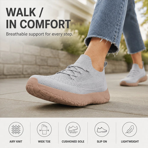 Women’s Lightweight Mesh Walking Shoes