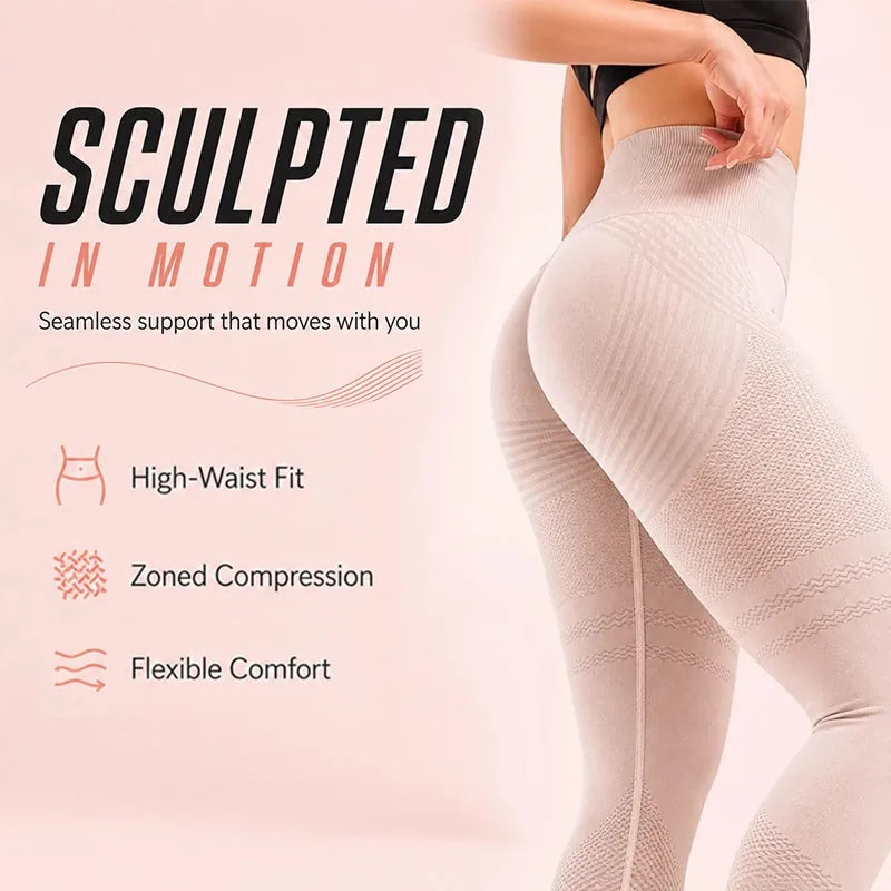 Women’s Seamless High-Waist Support Leggings