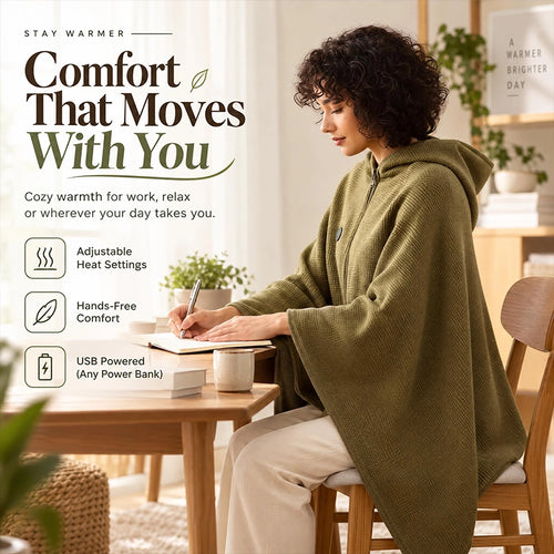 Hooded Electric Warming Wrap