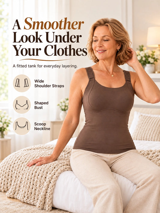 Women’s Shaping Tank Top for Smooth Everyday Layering