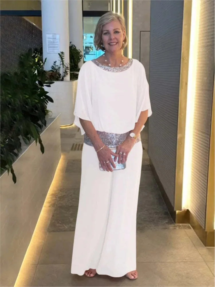 Elegant 2-Piece Sequin Set S-3XL