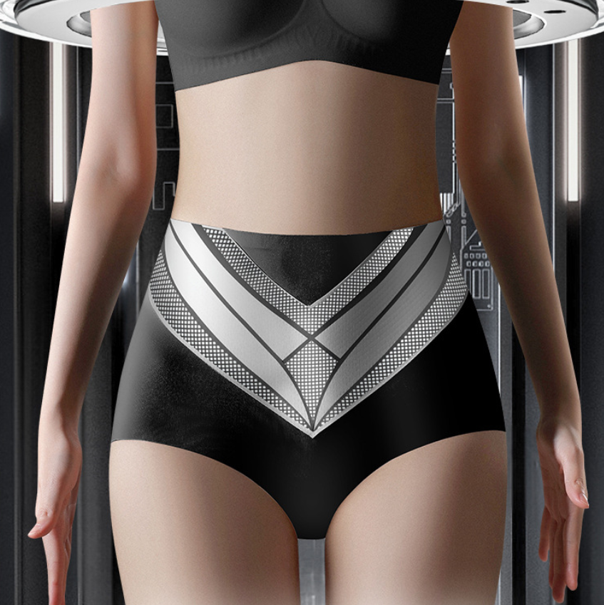 Silky High Waist Shaping Panties Set