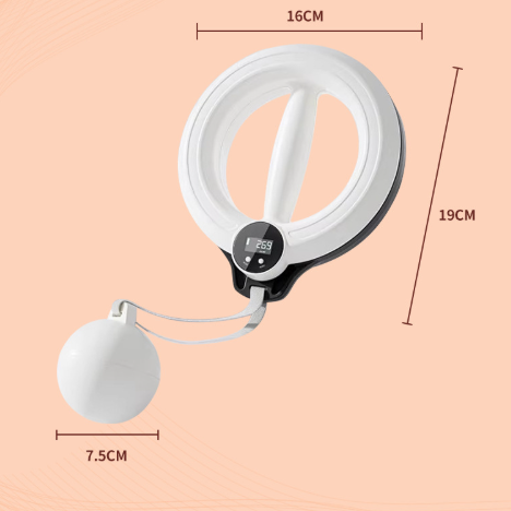 Hand Spin Hula Hoop Arm Toner – Portable Handheld Arm Slimming Exercise Tool