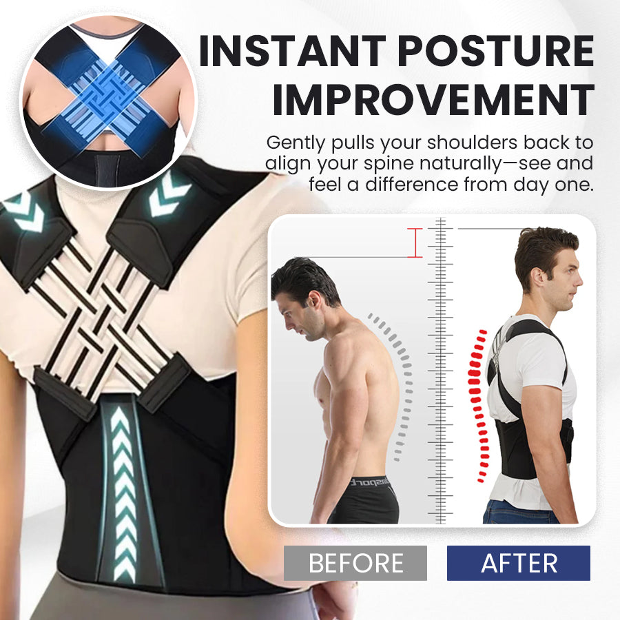 Premium Back Posture Corrector – Straighten Your Spine & Relieve Pain Instantly