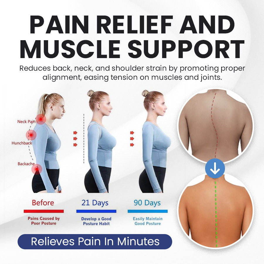 Premium Back Posture Corrector – Straighten Your Spine & Relieve Pain Instantly