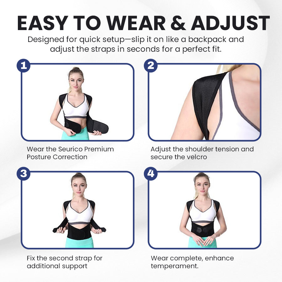 Premium Back Posture Corrector – Straighten Your Spine & Relieve Pain Instantly
