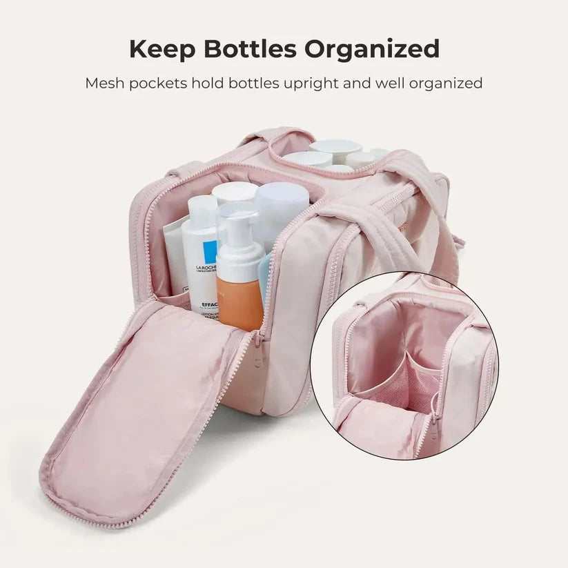 Brushes & Toiletries Travel Bag